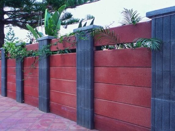 Calculation for Polyblok® Single fencing wall