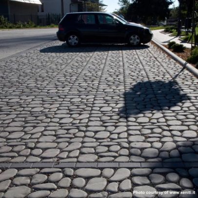 Turfstone Grid Paving Unit “Beach Pebbles”