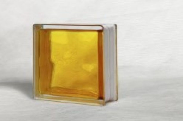 Bohemian colored glass bricks