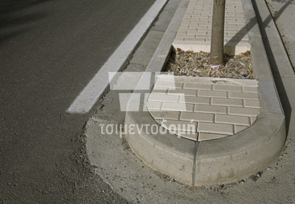 Curved Concrete Kerbs