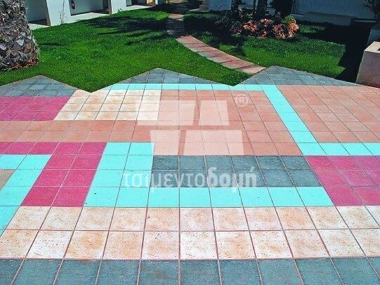 Matonela® paving tiles with flat or textured surface